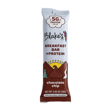 Blake's breakfast bar with protein, chocolate chip