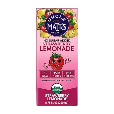 Uncle Matt's Organic strawberry lemonade